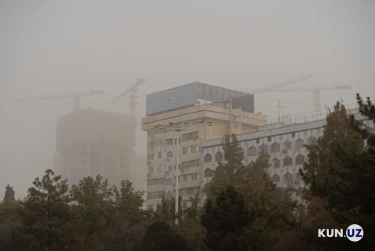 KUN.UZ: Качество воздуха в Ташкенте ухудшается с каждым днём